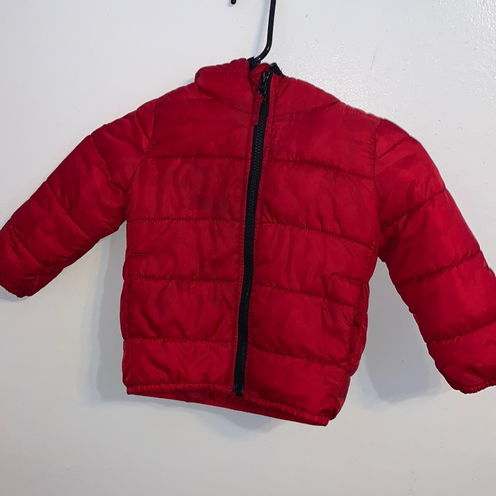 A toddler winter jacket